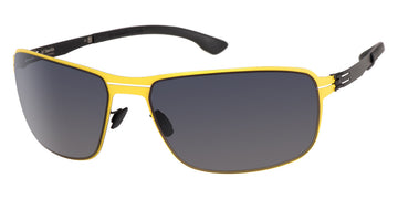 Ic! Berlin® Lance Yellow Black 65 Sunglasses