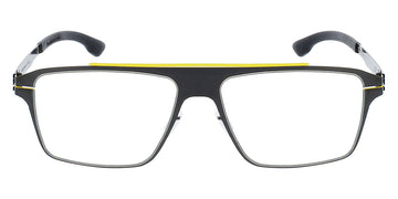 Ic! Berlin® AMG 05 Gun-Metal-Yellow 53 Eyeglasses