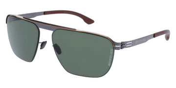 Ic! Berlin® AMG 06 Aubergine-Shiny Copper 61 Sunglasses