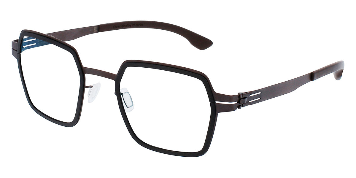 Ic! Berlin® Nio Teak-Black 46 Eyeglasses