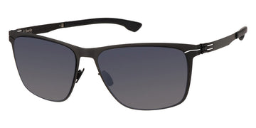 Ic! Berlin® Charlie Black 57 Sunglasses