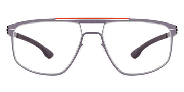 Ic! Berlin® AMG 08 Orange Bridge-Aubergine 56 Eyeglasses