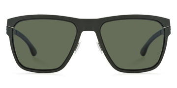 Ic! Berlin® Bloc Graphite-Dark-Green 57 Sunglasses