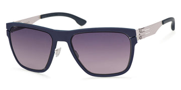 Ic! Berlin® Bloc Pearl-Navy-Blue 57 Sunglasses