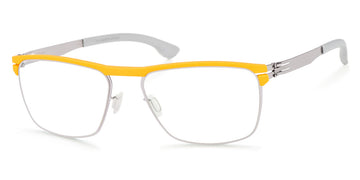 Ic! Berlin® Central Chrome-Yellow 55 Eyeglasses