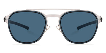 Ic! Berlin® T 119 Ceramic-Matt-Brutal-Blue 52 Sunglasses