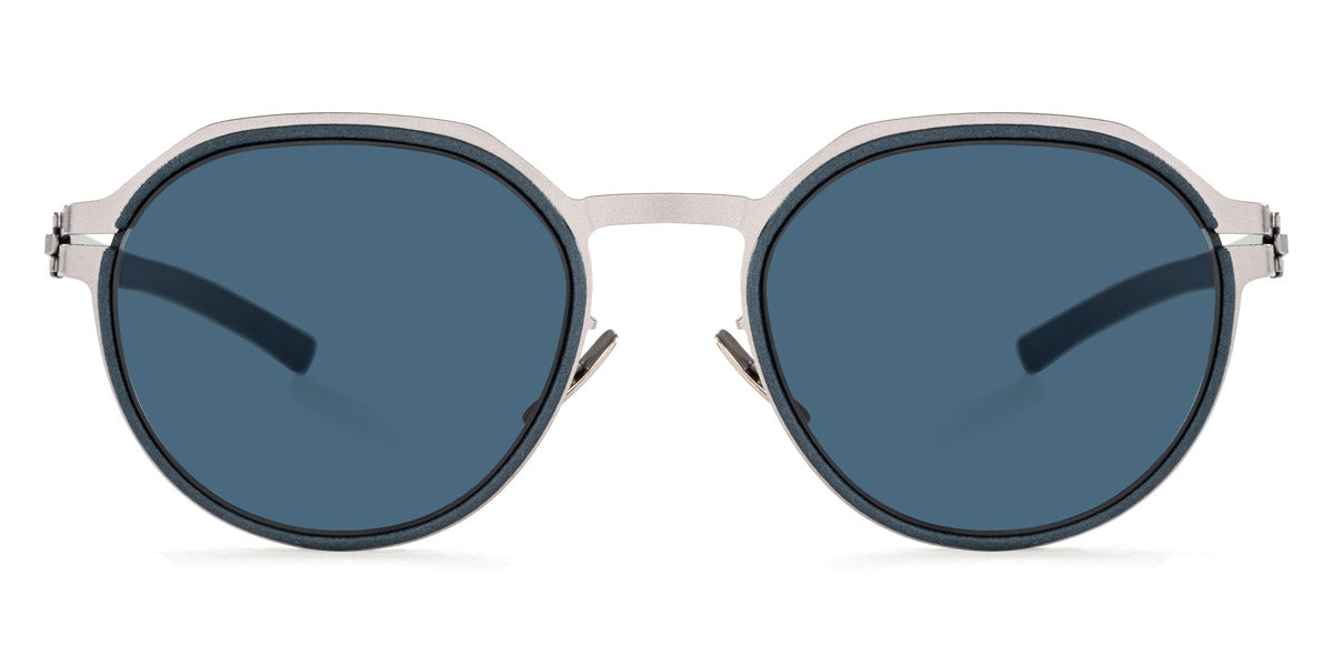 Ic! Berlin® T 120 Ceramic-Matt-Brutal-Blue 52 Sunglasses