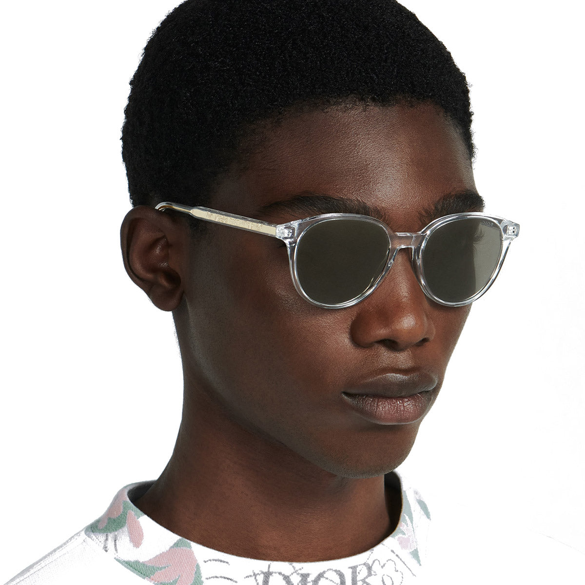 Dior® InDior R1I BioAcetate INDRR1IOR 85A5 - Crystal-Tone and Bronze-Colored Sunglasses