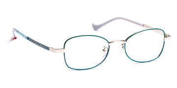 J.F. Rey® Lassie JFR Lassie 4025 49 - 4025 Green/Blue/Palladium Eyeglasses