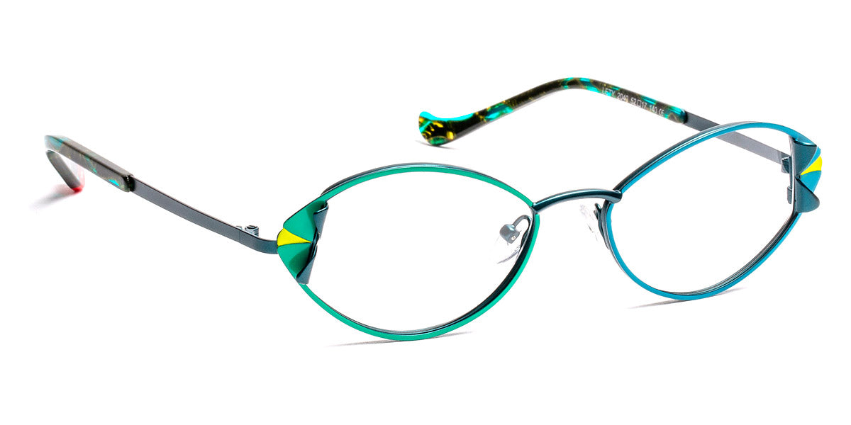 J.F. Rey® Lety JFR Lety 2040 52 - 2040 Blue/Green/Anis Eyeglasses