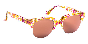 J.F. Rey® Dakota Sun JFR Dakota Sun 5582 51 - 5582 Joy Pink/Gold/Green Sunglasses