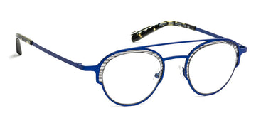 J.F. Rey® JF2705 JFR JF2705 2005 50 - 2005 Blue/Gunmetal Eyeglasses