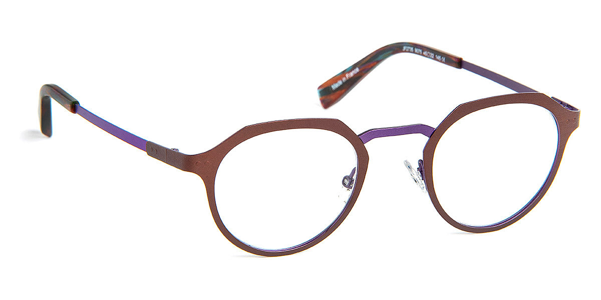 J.F. Rey® JF2735 JFR JF2735 9075 45 - 9075 Brown/Plum Eyeglasses