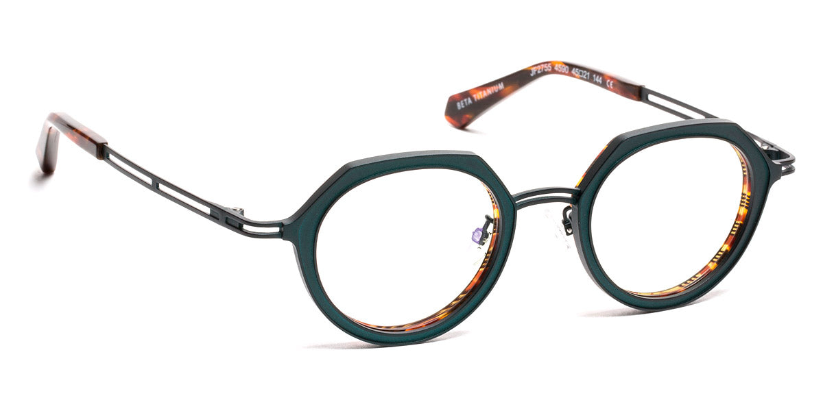 J.F. Rey® JF2755 JFR JF2755 4590 45 - 4590 Green/Demi Eyeglasses