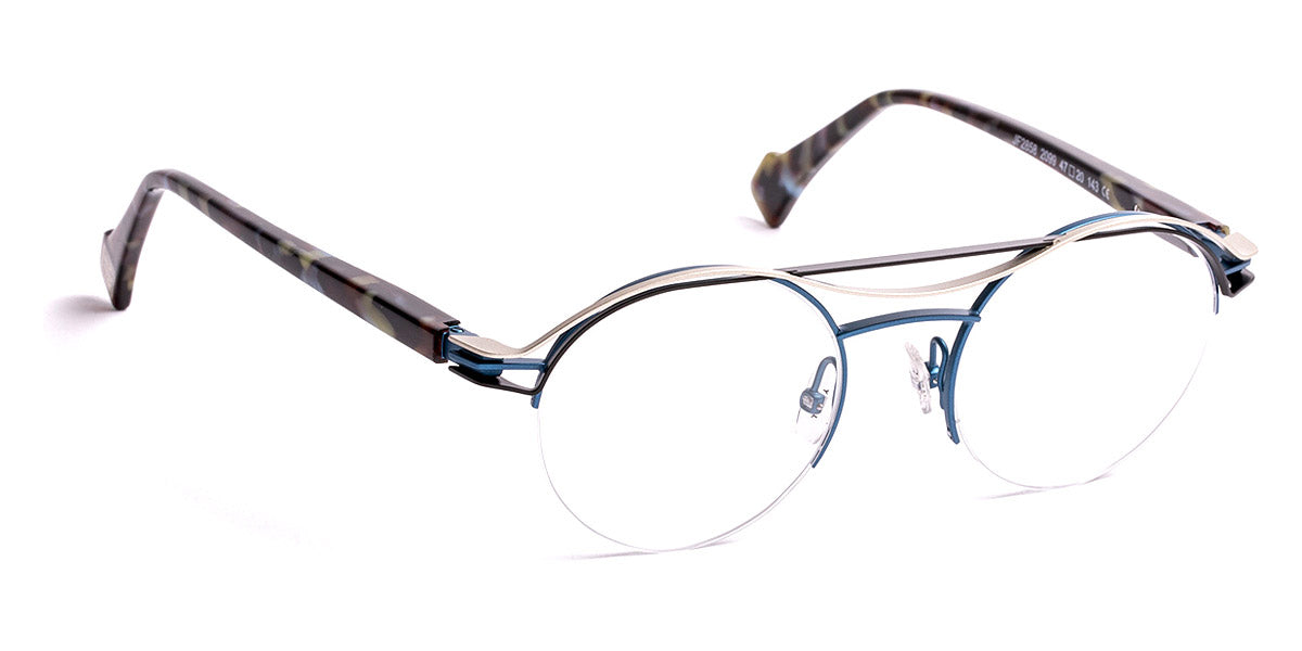 J.F. Rey® JF2858 Round Eyeglasses - EuroOptica