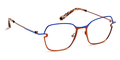 J.F. Rey® JF2968 JFR JF2968 2090 50 - 2090 Blue/Leather Eyeglasses