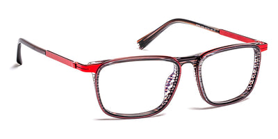 J.F. Rey® JF2976 JFR JF2976 0230 54 - 0230 Striped Gray/Red Eyeglasses