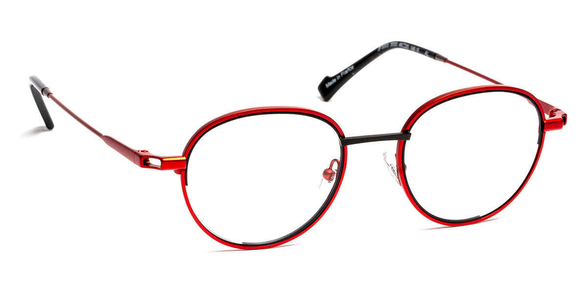 J.F. Rey® JF3003 JFR JF3003 3000 48 - 3000 Red/Black Eyeglasses