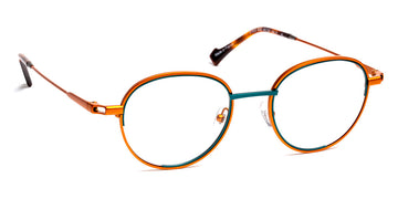 J.F. Rey® JF3003 JFR JF3003 9020 48 - 9020 Brown/Blue Eyeglasses