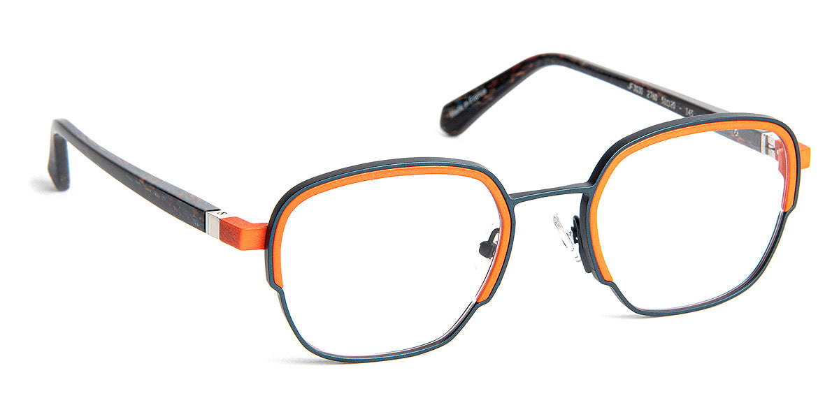 J.F. Rey® JF3030 JFR JF3030 2760 51 - 2760 Blue/Orange Eyeglasses