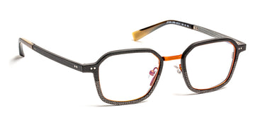 J.F. Rey® JF3038 JFR JF3038 0260 48 - 0260 Carbon/Orange Eyeglasses