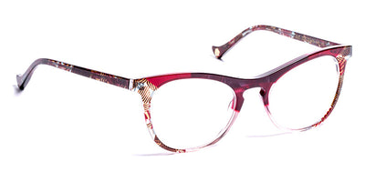 J.F. Rey® Jolie JFR Jolie 3570 51 - 3570 Burgundy Marbles/Bronw Blue Peas/Old Pink Eyeglasses