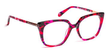 J.F. Rey® PA092 JFR PA092 3075 49 - 3075 Demi Red Plum/Satin Pink Gold Eyeglasses