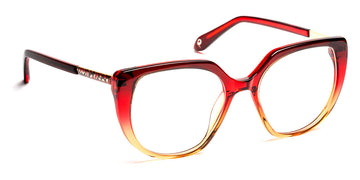 J.F. Rey® PA093 JFR PA093 3050 48 - 3050 Gradient Red/Gold Eyeglasses