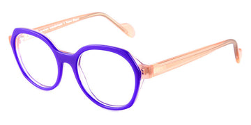 NaoNed® Kab-Frehel NAO Kab-Frehel C039 48 - Translucent Purple / Translucent Orange Eyeglasses