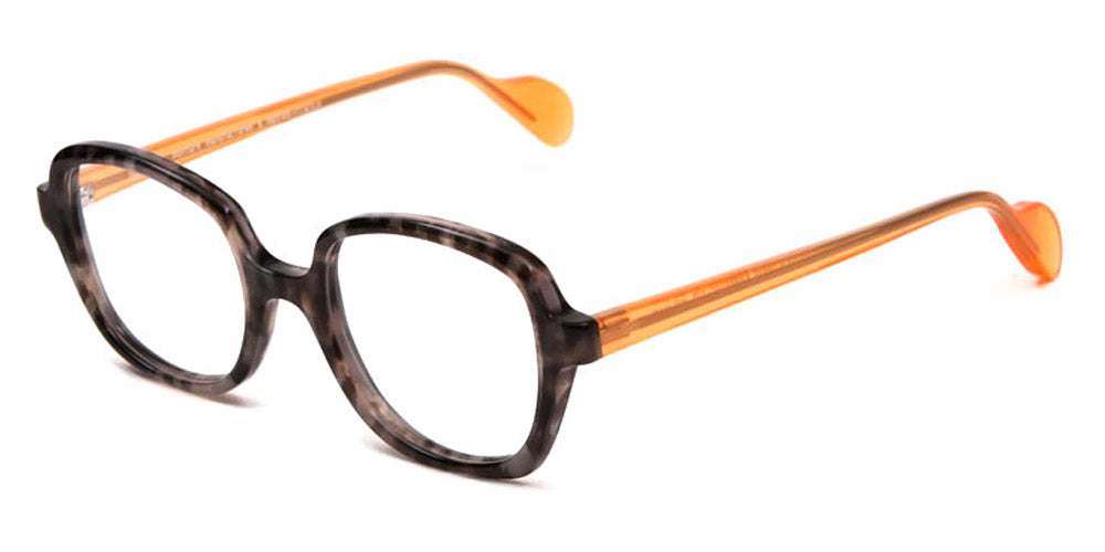 NaoNed® Karenteg NAO Karenteg 121 49 - Grey Tortoiseshell / Translucent Orange Eyeglasses