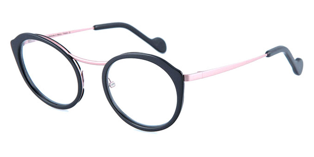 NaoNed® Kemenez NAO Kemenez 25S 49 - Dark Grey / Powder Pink Eyeglasses