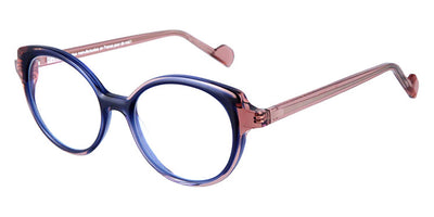 NaoNed® Kemper NAO Kemper 21206 49 - Transparent Ink Blue and Transparent Blush Pink / Transparent Blush Pink Eyeglasses