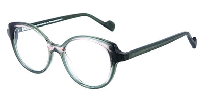 NaoNed® Kemper NAO Kemper 21208 49 - Transparent Light Pink and Transparent Green / Transparent Green Eyeglasses