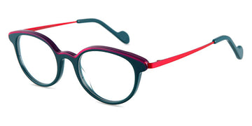 NaoNed® Kent NAO Kent 21022 48 - Teal Green / Translucent Pink Eyeglasses