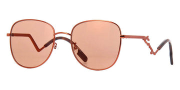 Kenzo® kz40036u Sunglasses - Metallic Orange and Havana