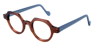 NaoNed® Kernouez NAO Kernouez 2224 43 - Transparent Coconut Brown / Milky Blue Eyeglasses