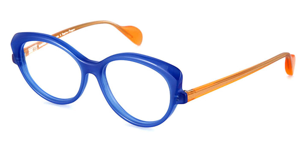 NaoNed® Kistreberzh NAO Kistreberzh 151 53 - Translucent Light Blue / Translucent Orange Eyeglasses