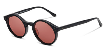 SALT.® LEWIS SAL LEWIS 003 48 - Matte Black/Glass Crimson Sunglasses