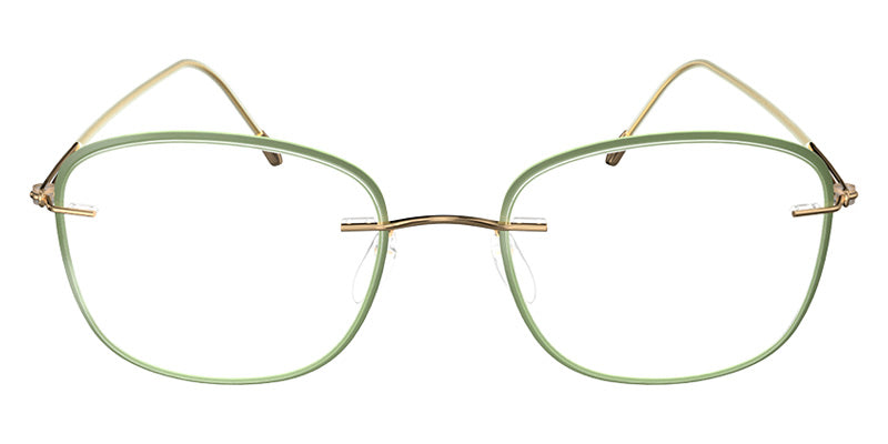 Silhouette® Lite Spirit Accent Rings LITE SPIRIT ACCENT RINGS LQ 8540 - 8540 Champagne / Olive Eyeglasses