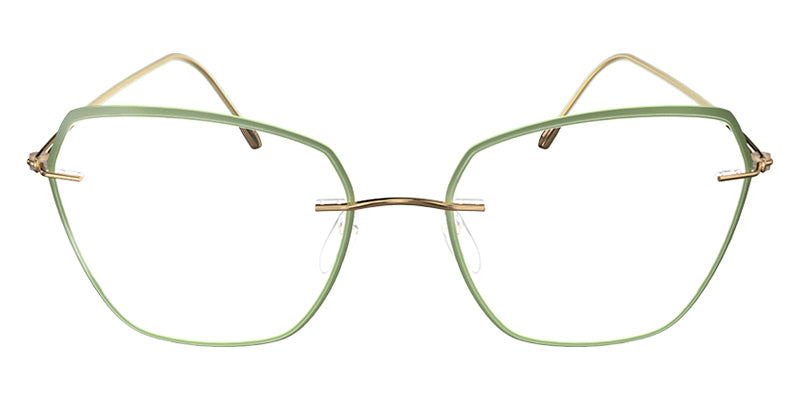 Silhouette® Lite Spirit Accent Rings LITE SPIRIT ACCENT RINGS LS 8540 - 8540 Champagne / Olive Eyeglasses