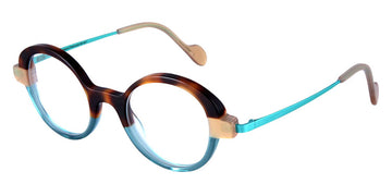 NaoNed® Lokrist NAO Lokrist 41313 44 - Tortoiseshell and Transparent Teal Green / Matte Waterfall Green Eyeglasses