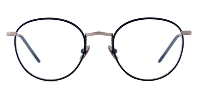 Lunor® M10 08 LUN M10 08 PPSBL 50 - PPSBL - Satin Silver Blue Eyeglasses