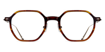 Matsuda® M2053 MTD M2053 Light Brown Stripe/Brushed Pale Gold 48 - Light Brown Stripe / Brushed Pale Gold Eyeglasses