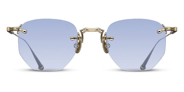 Matsuda® M3104-A MTD M3104-A Brushed Gold/Cafe Blue Gradient 46 - Brushed Gold / Cafe Blue Gradient Sunglasses