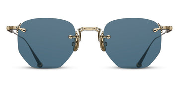 Matsuda® M3104-A MTD M3104-A Brushed Gold/Blue Grey 46 - Brushed Gold / Blue Grey Sunglasses