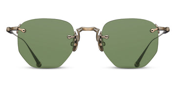 Matsuda® M3104-A MTD M3104-A Antique Gold/Sage Green 46 - Antique Gold / Sage Green Sunglasses