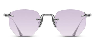 Matsuda® M3104-A MTD M3104-A Palladium White/Violet Gradient 46 - Palladium White / Violet Gradient Sunglasses