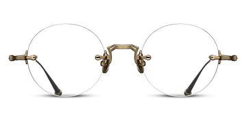 Matsuda® M3105-D MTD M3105-D Antique Gold 47 - Antique Gold Eyeglasses