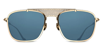 Matsuda® M3110 MTD M3110 Brushed Gold/Blue Grey 56 - Brushed Gold / Blue Grey Sunglasses