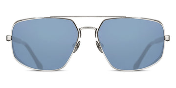 Matsuda® M3111 MTD M3111 Palladium White/Cobalt Blue 59 - Palladium White / Cobalt Blue Sunglasses